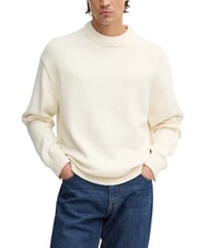 CALVIN KLEIN CK JEANS Oversize-Pullover mit Rundhalsausschnitt - Herrenpullover