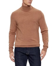 CALVIN KLEIN CK Slim-Fit-Rollkragenpullover aus Wolle - Herrenpullover
