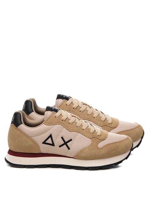 SUN68 TOM SOLID  Turnschuhe Beige - Herrenschuhe