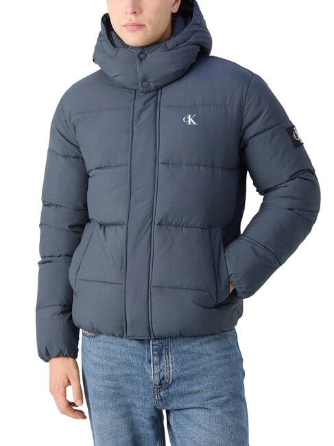 CALVIN KLEIN CK JEANS Wattierte Jacke mit Kapuze Tinte - Daunenjacken für Herren