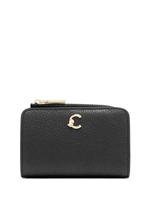 COCCINELLE C-ME Lederbrieftasche Schwarz - Brieftaschen Damen