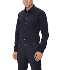 CALVIN KLEIN CK Slim Fit-Hemd aus Baumwollpopeline - Herrenhemden