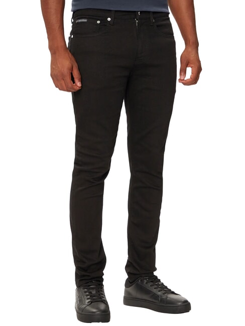CALVIN KLEIN CK JEANS Skinny-Fit-Jeans schwarzer Denim - Herrenjeans