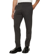 CALVIN KLEIN CK Slim-Fit-Hose mit elastischem Bund dunkelgrau meliert - Hosen Herren - 1