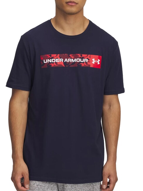 UNDER ARMOUR CAMO CHEST Kurzarm-T-Shirt Mitternachtsmarine - Herren-T-Shirts