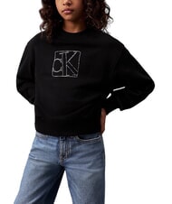 CALVIN KLEIN CK KIDS Sweatshirt mit Rundhalsausschnitt und Print - Sweatshirts Kinder