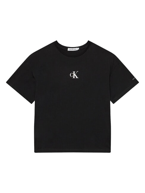 CALVIN KLEIN CK KIDS Kurzärmeliges Baumwoll-T-Shirt ck schwarz - Kinder-T-Shirt