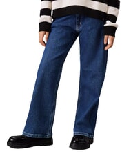 CALVIN KLEIN CK KIDS Bootcut-Fit-Jeans f&uuml;r M&auml;dchen authentisches City Blue CF - Kinderhosen - 1