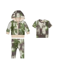 CALVIN KLEIN CK KIDS 3-teiliges Geschenkset: T-Shirt, Hose und Sweatshirt f&uuml;r Neugeborene - Strampler und Baby-Outfits