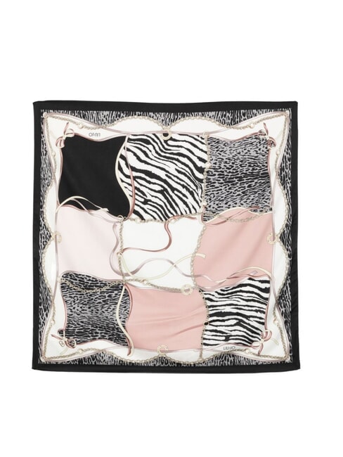 LIUJO MIX PRINT Schal mit Allover-Print schwarzes Band - Schals