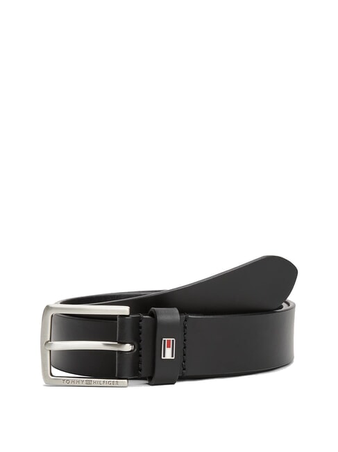 TOMMY HILFIGER TH KIDS Ledergürtel Schwarz - Kindergürtel