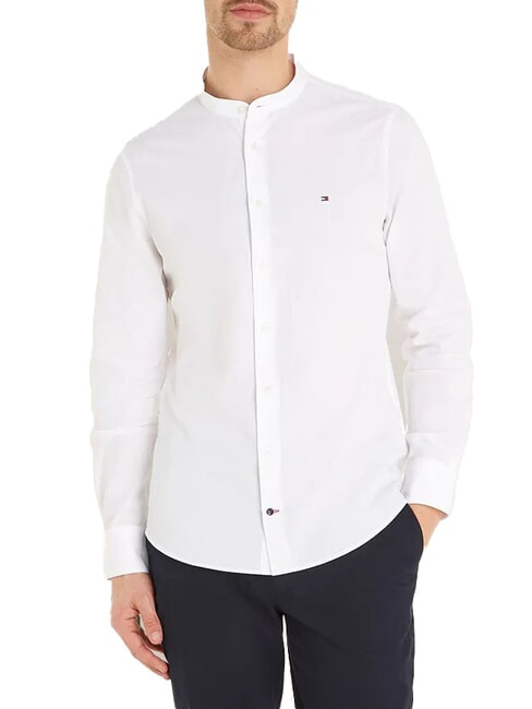 TOMMY HILFIGER TH  Herrenhemd aus Baumwolle optisches Weiß - Herrenhemden