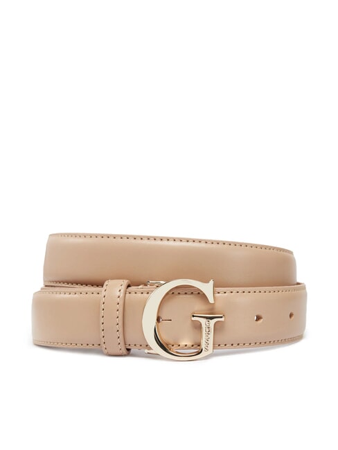 GUESS G Ledergürtel blasses Rosa - Gürtel