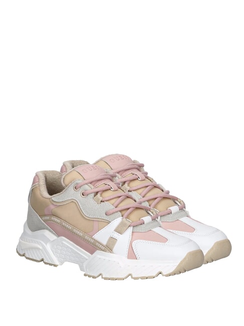 GUESS CARRLI 5  Turnschuhe weiß/taupe - Damenschuhe
