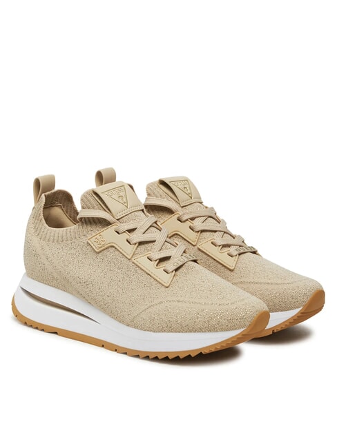 GUESS ESTI Turnschuhe BEIGE - Damenschuhe