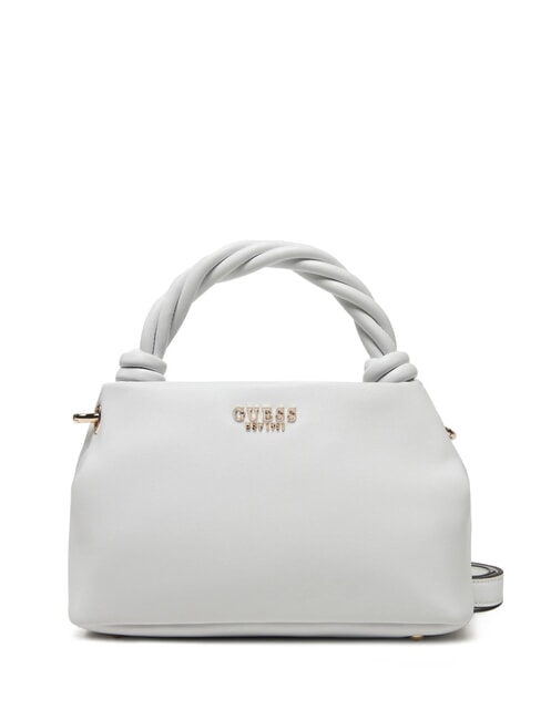 GUESS SANSA Mini Handtasche, mit Schultergurt Weiß - Damentaschen