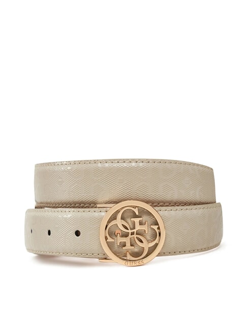 GUESS BETULA Gürtel mit 4G-Logo-Schnalle Taupe - Gürtel