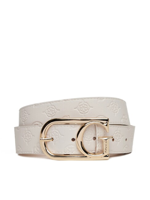 GUESS ZARELA Gürtel mit G-Logo-Schnalle Off-White-Logo - Gürtel