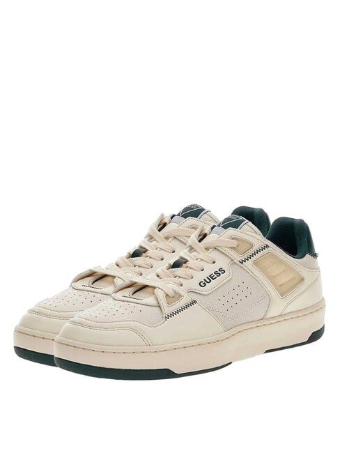 GUESS VINCENT Turnschuhe weiß grün - Herrenschuhe