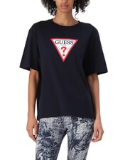 GUESS JEANS ICONIC Kurzarm-T-Shirt mit entspannter Passform - T-Shirts und Tops f&uuml;r Damen