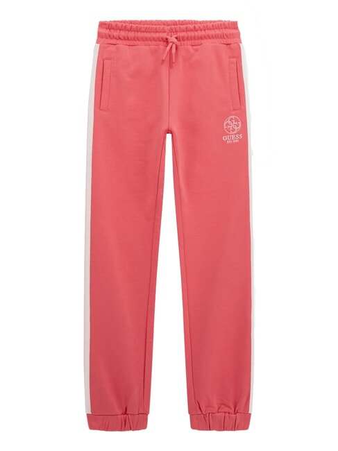 GUESS KIDS ACTIVE Jogger Trainingshose mit Seitenstreifen saftiges Rosa - Trainingsanzüge für Kinder