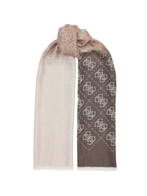 GUESS 4G LOGO Schal braun multi - Schals