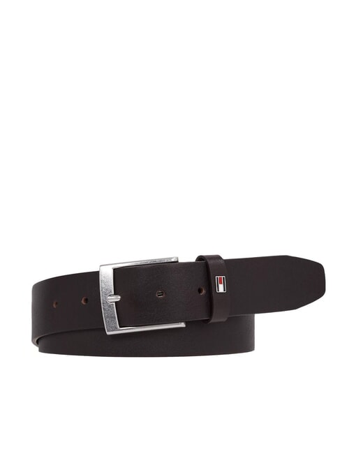 TOMMY HILFIGER TH Ledergürtel Mohrenkopf - Gürtel