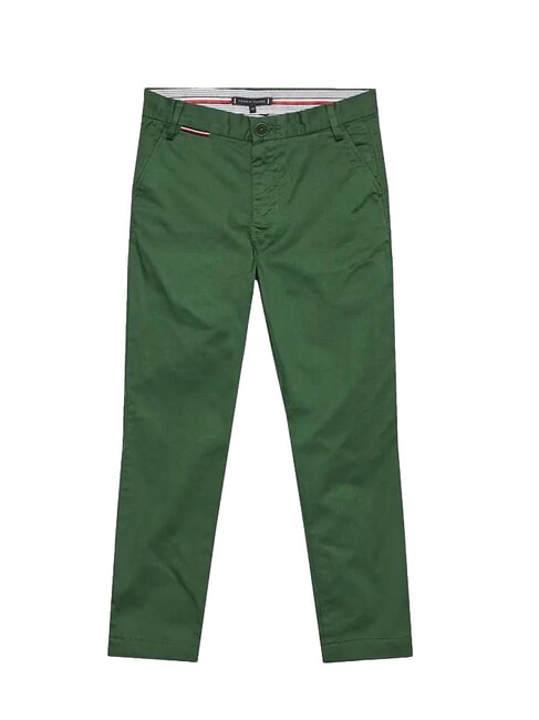 TOMMY HILFIGER TH KIDS Chinohose College-Grün - Kinderhosen