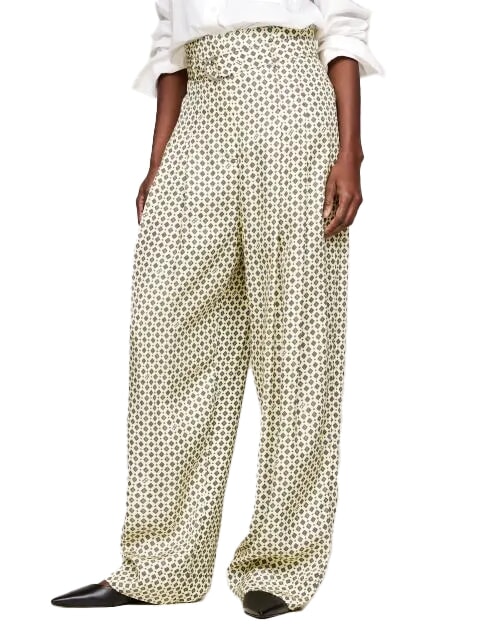 TOMMY HILFIGER TH  Leichte Hosen Heritage Schal/ Zitronenschale - Damenhosen