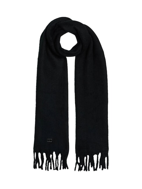 TOMMY HILFIGER TH JEANS Schal mit Fransen Schwarz - Schals