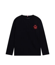 TOMMY HILFIGER TH KIDS Lang&auml;rmliges T-Shirt - Kinder-T-Shirt