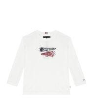 TOMMY HILFIGER TH KIDS Lang&auml;rmliges T-Shirt - Kinder-T-Shirt