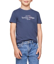TOMMY HILFIGER TH KIDS Kurz&auml;rmeliges Baumwoll-T-Shirt - Kinder-T-Shirt
