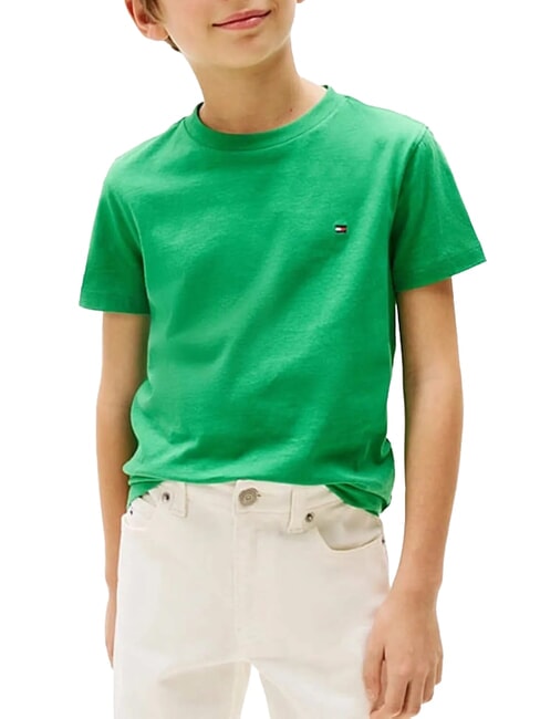 TOMMY HILFIGER TH KIDS Baumwoll-T-Shirt Marinereise - Kinder-T-Shirt
