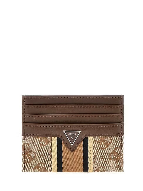 GUESS MADRID Karteninhaber beige / braun - Brieftaschen Herren