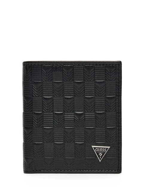 GUESS MADRID Lederbrieftasche SCHWARZ - Brieftaschen Herren