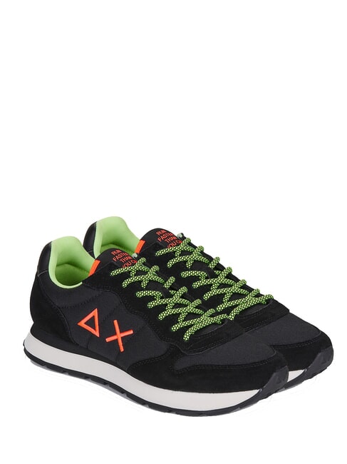 SUN68 TOM FLUO  Turnschuhe Schwarz - Herrenschuhe
