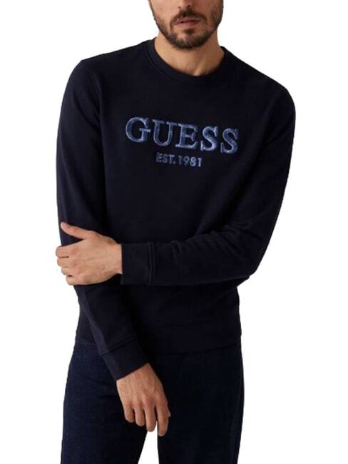 GUESS BEAU  Sweatshirt mit Rundhalsausschnitt smartblue - Sweatshirts Herren