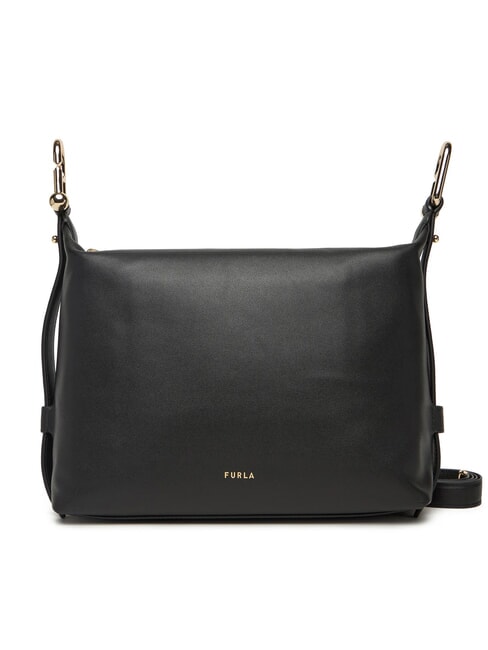 FURLA TONIE Umhängetasche, Leder Schwarz - Damentaschen