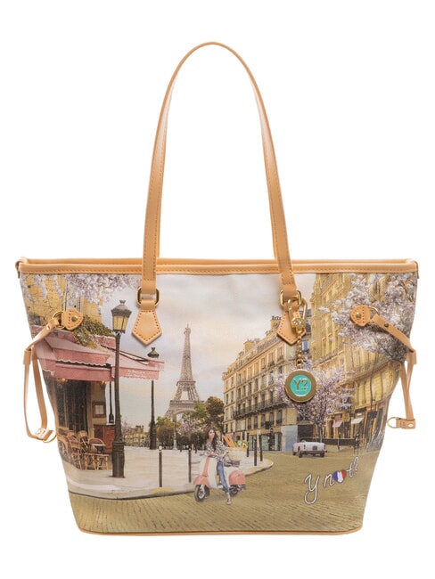 YNOT YESBAG Schulter-Einkaufstasche Schleier Paris - Damentaschen