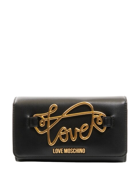 LOVE MOSCHINO SCRIPT Damen Geldbörse Schwarz - Brieftaschen Damen