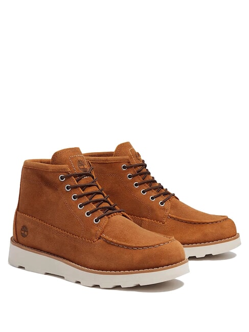 TIMBERLAND BRITTON MILLS Lederstiefel rostfarbenes Wildleder - Herrenschuhe