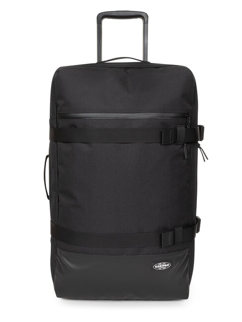 EASTPAK ICON TRAVELR L Großer Trolley auf Schwarz - Halbharte Trolleys