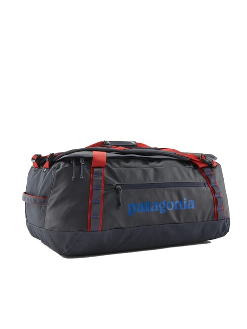 PATAGONIA BLACK HOLE 55L Reiserucksack schwelen blau mit roten Knollenblätterpilzen - Reisetaschen