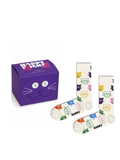 HAPPY SOCKS CAT Geschenkset mit 1 Paar Socken mehrfarbig - Damenstrümpfe