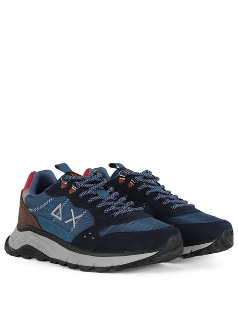 SUN68 FIRE & CAMPING Turnschuhe nabenblau - Herrenschuhe