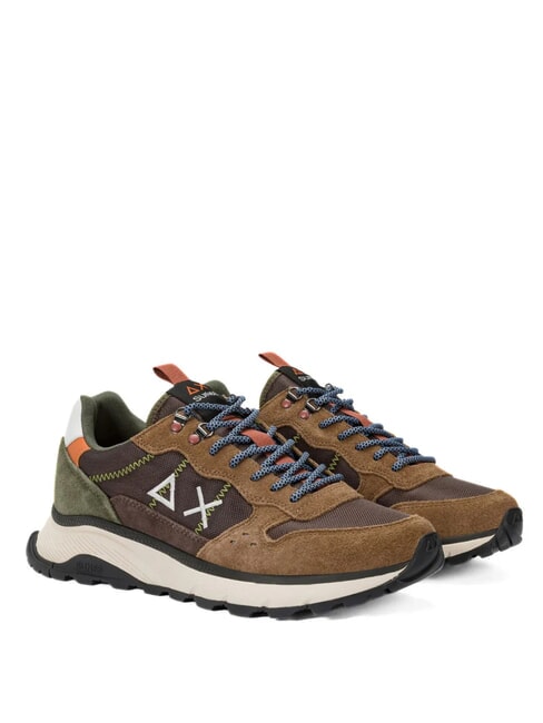 SUN68 FIRE & CAMPING Turnschuhe Braun - Herrenschuhe