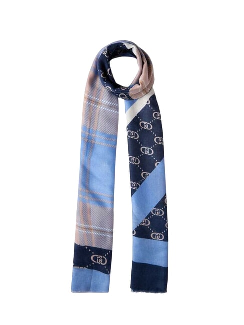LIUJO CHECK Schal heller Denim - Schals