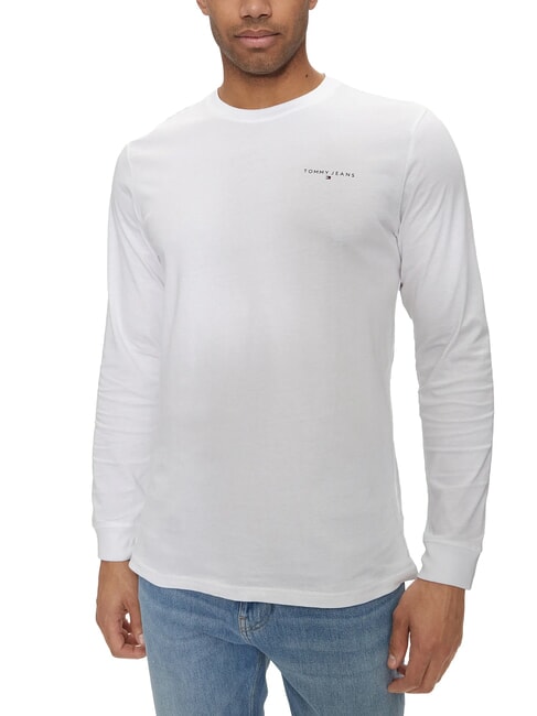 TOMMY HILFIGER TH JEANS Baumwoll-T-Shirt Weiß - Herren-T-Shirts