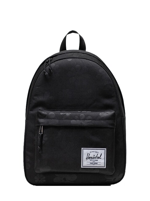 HERSCHEL CLASSIC 14" PC-Rucksack schwarze Blumensonne - Rucksäcke für Schule &amp; Freizeit